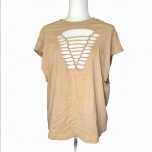 URBAN Outfitters Truly Madly Deeply Cut Out Shirt